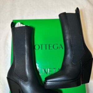 Bottega Veneta Black Heeled Boots